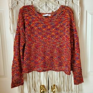Zara Multicolored Crochet Top
